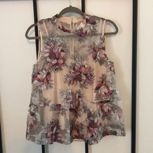 Anthropologie Sleeveless Top